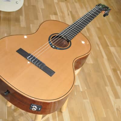 LAG Classical Hyvibe CHV15E / Nylon Smart Guitar / Lâg HyVibe 15 Series by Maurice Dupont image 7