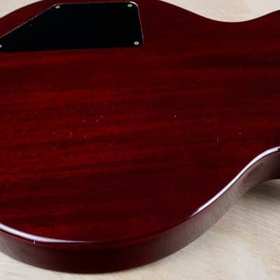 Univox Limited Edition Double Cutaway Junior Special Style MIJ 1970s Cherry Vintage Japan Jr  DC w/ Hard Case image 11