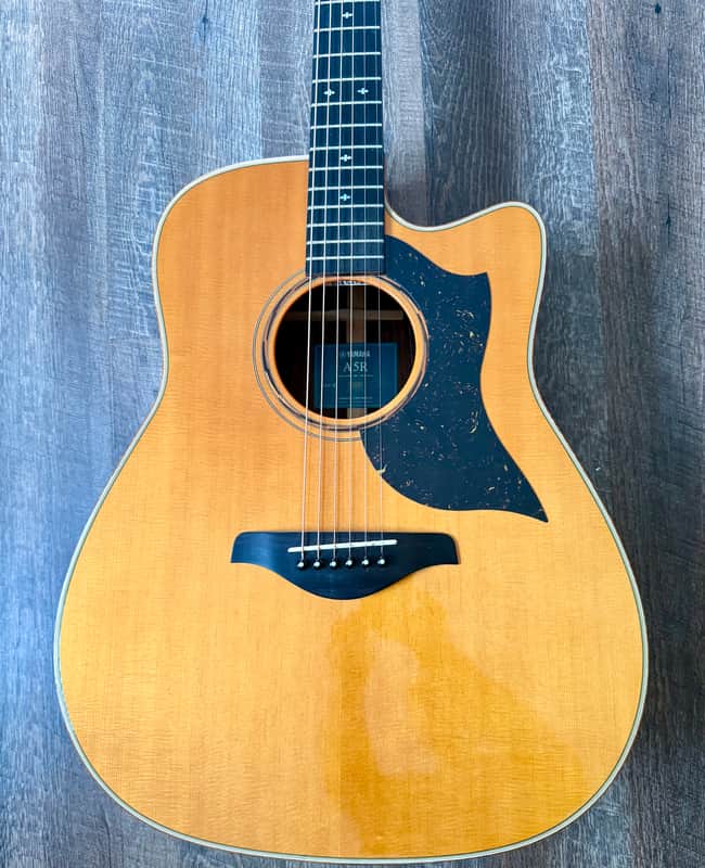 Yamaha A5R-VN Dreadnought with Electronics - Vintage Natural image 1