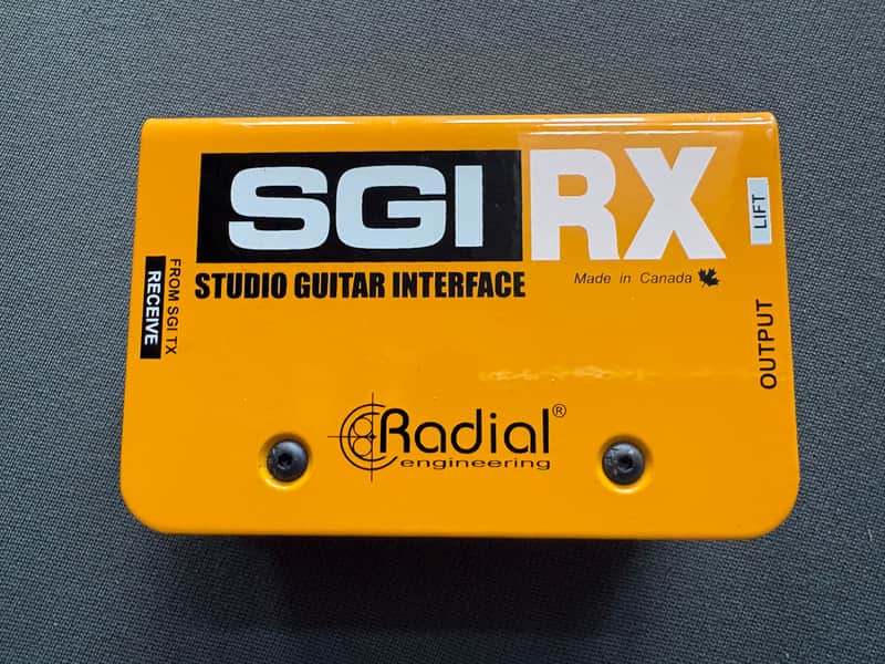 Radial SGI-RX Studio Reamper Receiver 2010s - Yellow image 1