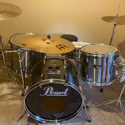 Pearl Export Series 1990's Smokey Chrome. (Halloween Sale) See Video! image 1