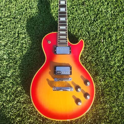 1980s MIJ Aria Pro II Matsumoku Les Paul Custom (LC-500) - Sunburst image 1