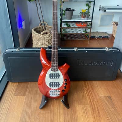 2003 Ernie Ball Music Man Bongo 4 HH - Lava Pearl image 1