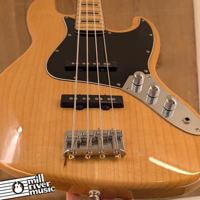 Squier Vintage Modified 70s Jazz Bass Natural - Used image 7