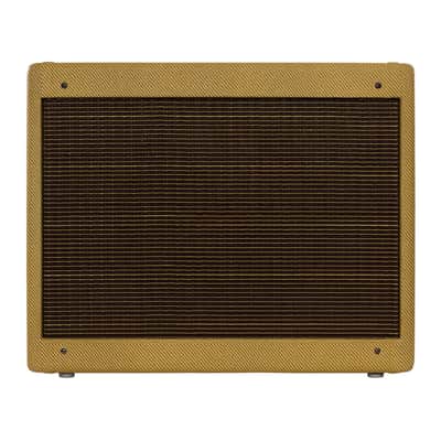 Mojotone Fender Tweed Deluxe Style 1x12 Speaker Guitar Amp Extension Cabinet with Lacquered Tweed Finish image 2