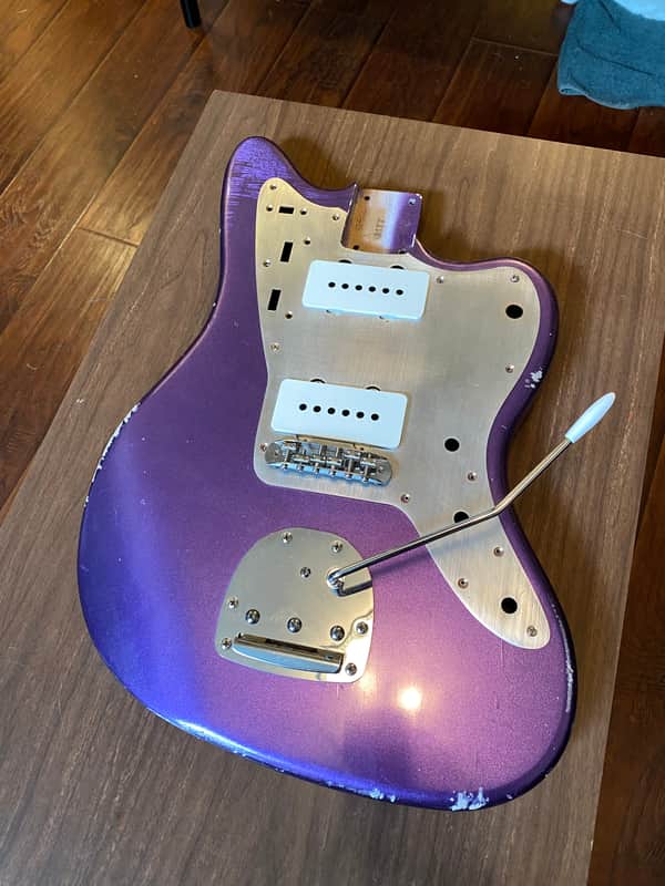 MJT Jazzmaster Body - Candy Apple Purple image 1