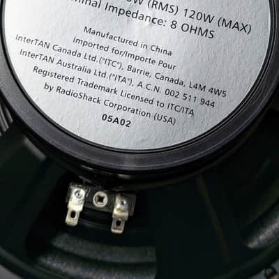 Radio Shack 10" Woofer/ Excellent/ Tested image 2
