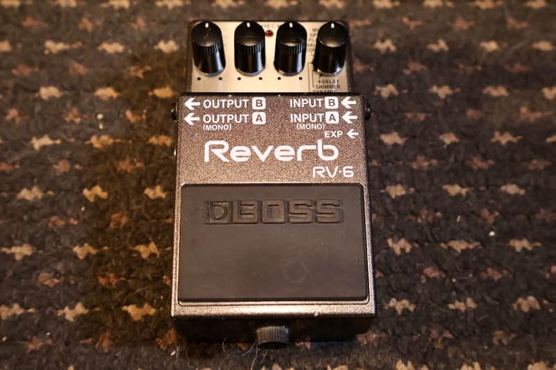 Boss RV-6 Reverb 2015 - Present - Silver image 1