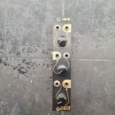 XOXO Modular Makrophonie Triple Preamp and Distortion [USED] - for contact mics / piezo transducers image 1