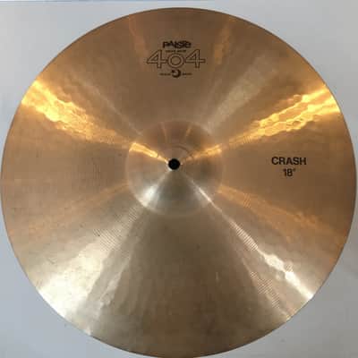 Paiste 18" 404 "Brown Label" Crash Cymbal