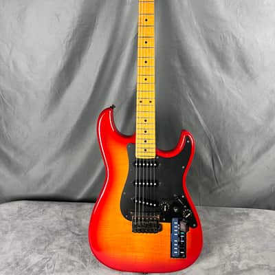 Casio PG-300 Refurbished! MIDI guitar 1980’s Red Burst image 2