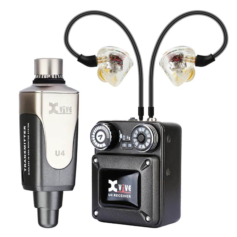 Xvive U4T9 Wireless In-Ear Monitor System with T9 In-Ear Monitors image 1