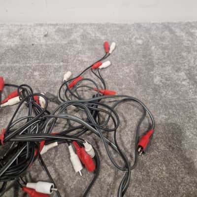9x Dual RCA Phono Cables, Various Lengths, Brands and Plug Styles image 4