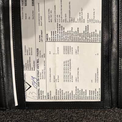 Fender FENDER Custom Shop 1960 Stratocaster HVYREL 3TS 2020 image 9