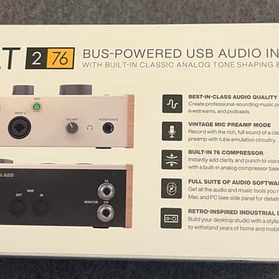 Universal Audio Volt 276 USB-C Audio Interface 2021 - Present - Tan / Gray image 10