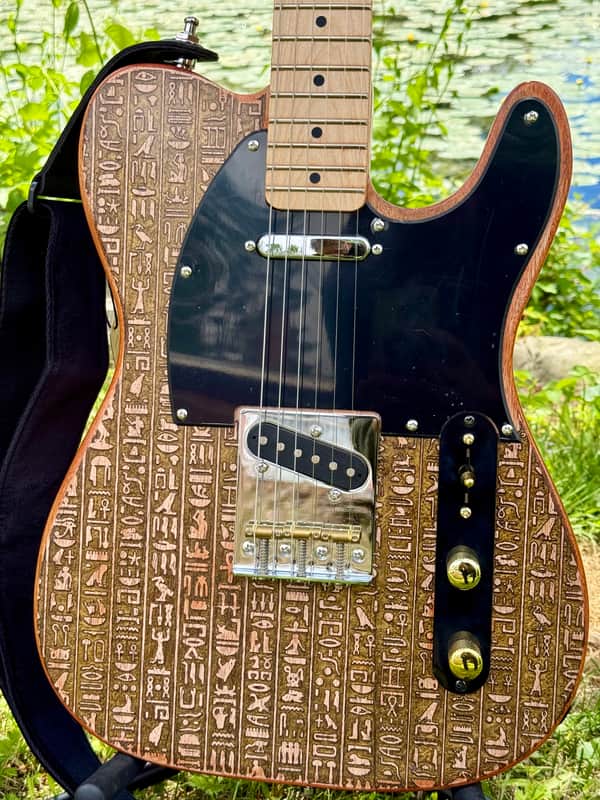 Masterbuilt Traditional Style Schuh Telecaster Custom Shop - "The Pharaoh" image 1