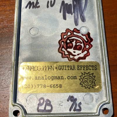 Analogman Sun Bender MkIV 2015 - 3 Mullard Red Dots image 7