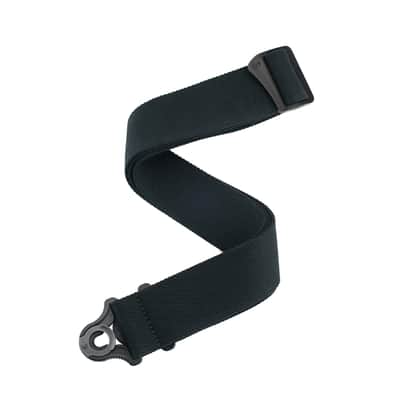 D'Addario Auto Lock Guitar Strap, Skater Black image 1