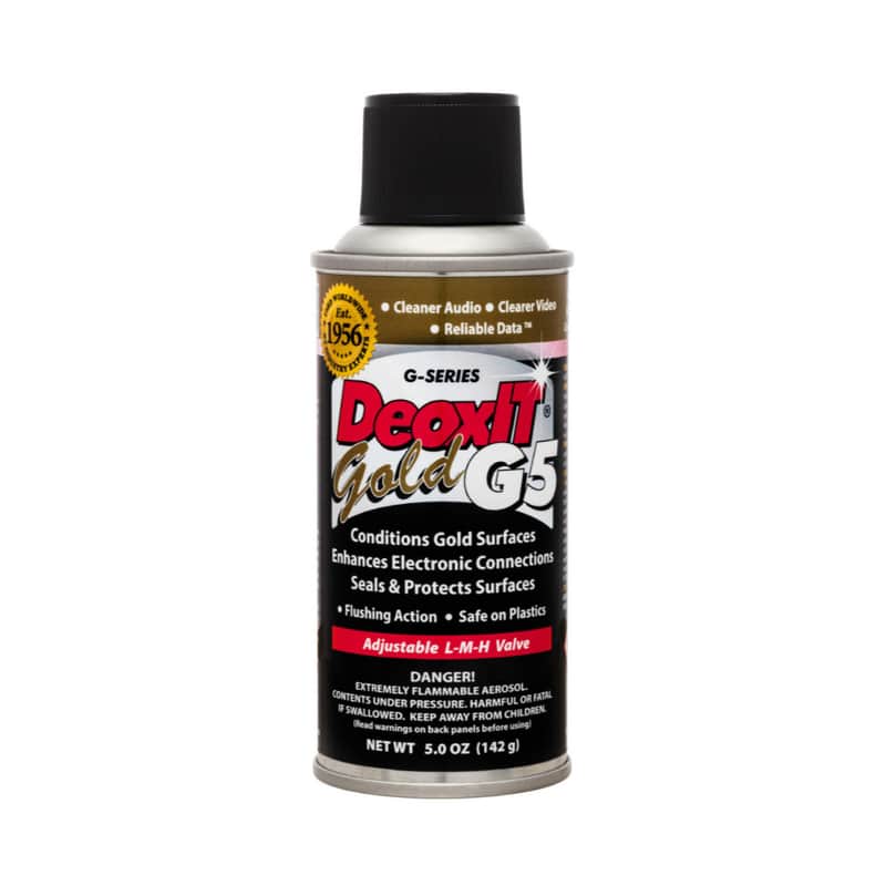 Hosa CAIG DeoxIT GOLD G5S-6 Contact Enhancer Spray with Adjustable Valve (5 oz) image 1