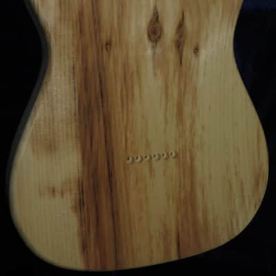 Acacia Koa Top \ Aged Pine Tele Style Body 3lbs 9oz #3675  *IMPORT CHARGES INCLUDED image 7