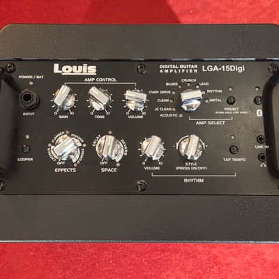 Louis LGA-15Digi Digital Guitar Amplifier w/ Footswitch & Power Supply Purchased In Japan image 3