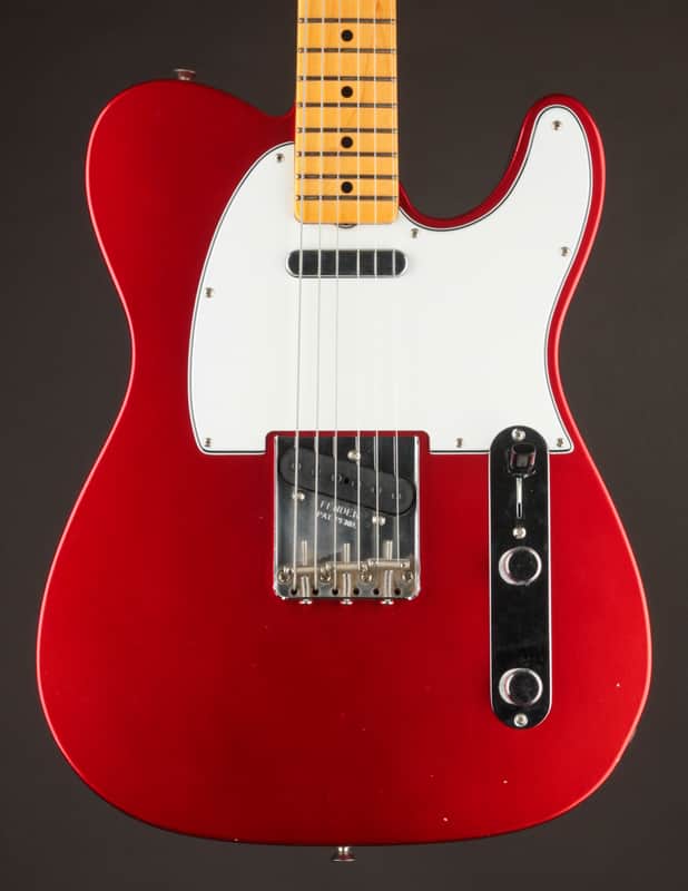 Fender Masterbuilt David Brown 1960 Telecaster Custom Dakota Red/DLX Closet Classic image 1
