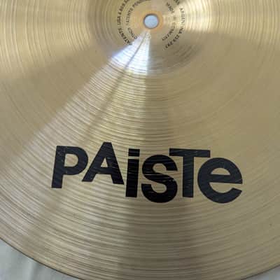 Paiste 16" Sound Formula Full Crash Cymbal 1990 - 1992 - Traditional image 6