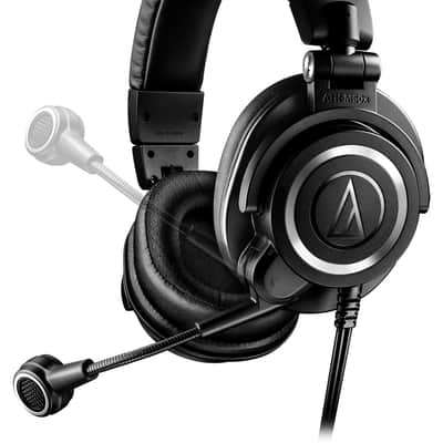 Audio Technica ATH-M50XSTS Pro Headphones + Mic for Streaming/Gaming+Backpack image 10