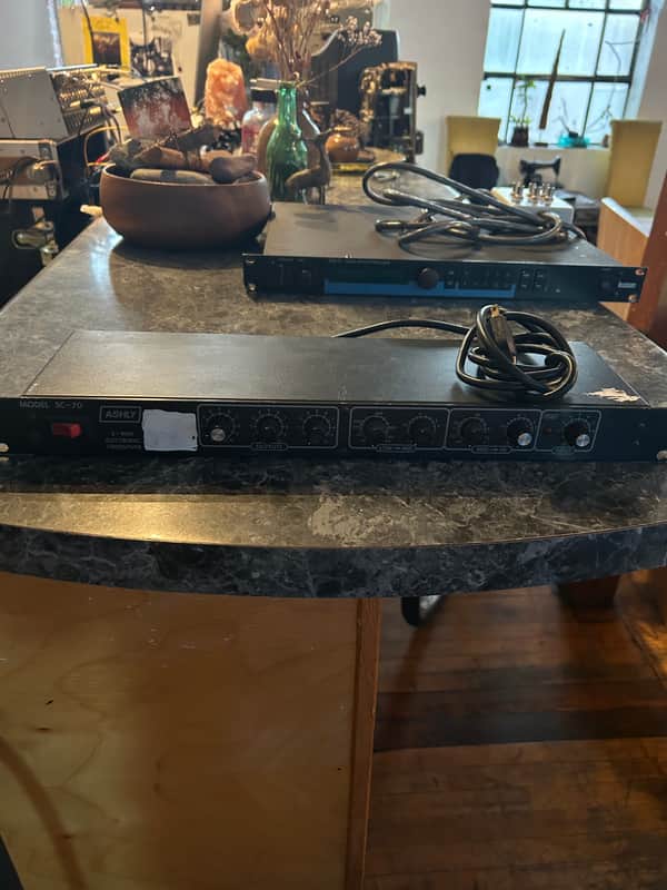Ashly SC-70/18, 18dB Octave 3-Way Crossover, Vintage Rack image 1