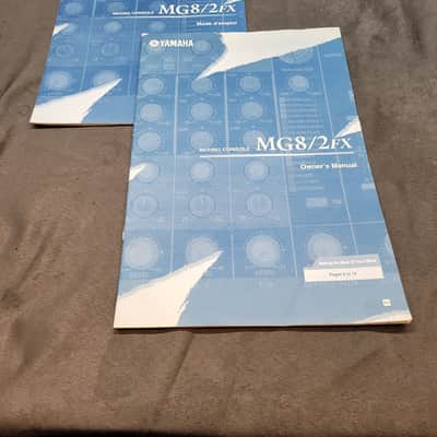Yamaha MG8/2FX 8-channel Analog Mixer - Blue image 15