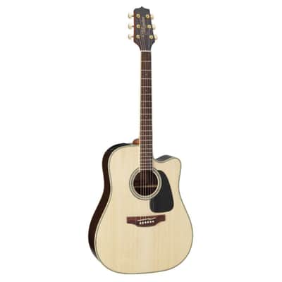 Takamine EG340C Acoustic/Electric Dreadnought - Natural (289) | Reverb