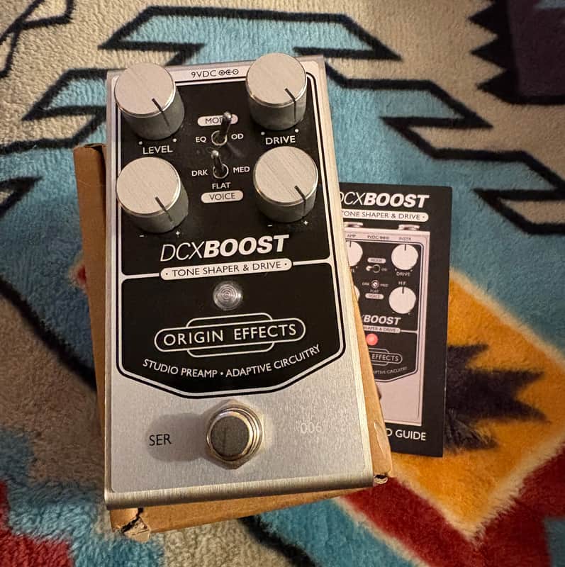 Origin Effects DCX Boost 2023 - Present - Black / Silver image 1