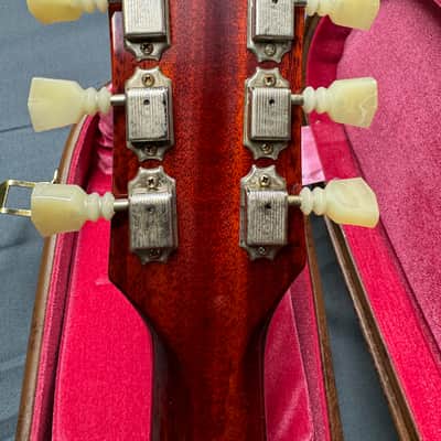 Gibson Custom Shop 60th Anniversary '60 Les Paul Standard #001548 Reissue V2 2020 - Tomato Soup Burst image 8
