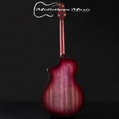 Breedlove ECO Collection - Pursuit Exotic S Concert CE - Acoustic-Electric Guitar - Pinot Noir Burst Finish image 5