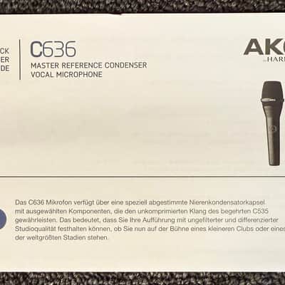AKG C636 Condenser Hand Held Microphone with Carry Bag image 6