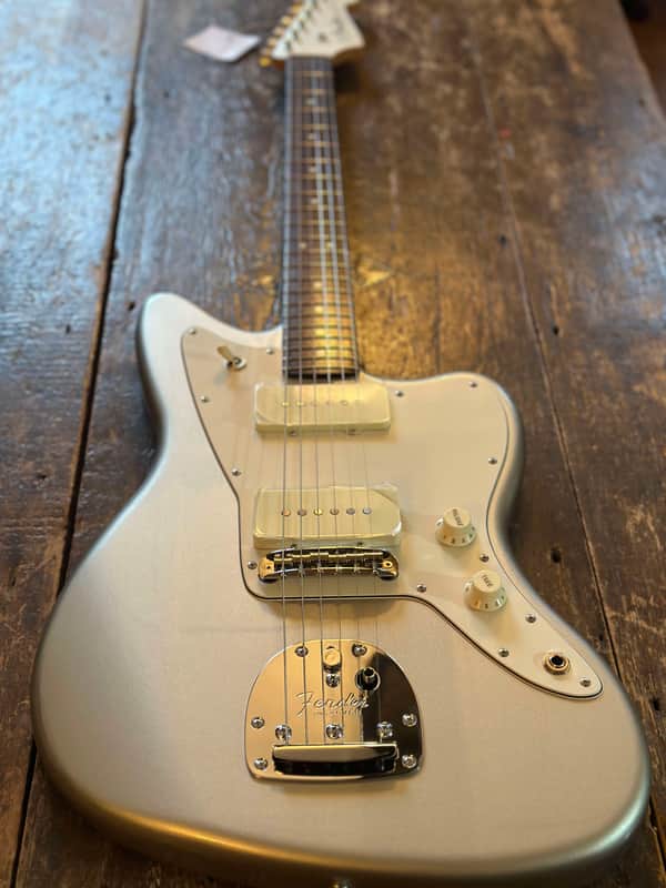 Fender Japan Limited Edition FSR Jazzmaster Inca Silver USA Pickups, Alder Body Rosewood Board MIJ image 1