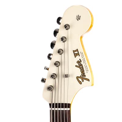 Fender Custom Shop Bass VI Deluxe Closet Classic - Aged Olympic White (737) image 12