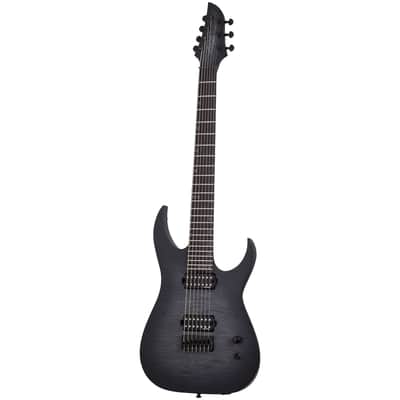 Schecter Keith Merrow KM7 MKIII Legacy Electric Guitar, 7-String, Tri-Black Burst, Open Box (Very Good) image 2