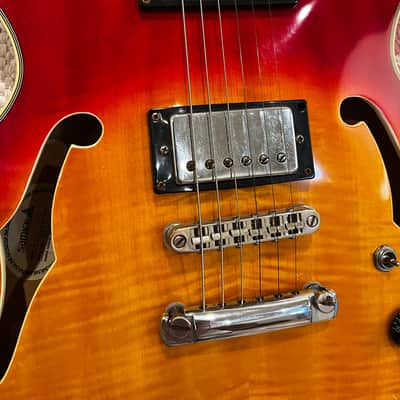 Samick SAT450 1992 - Cherry Burst image 10
