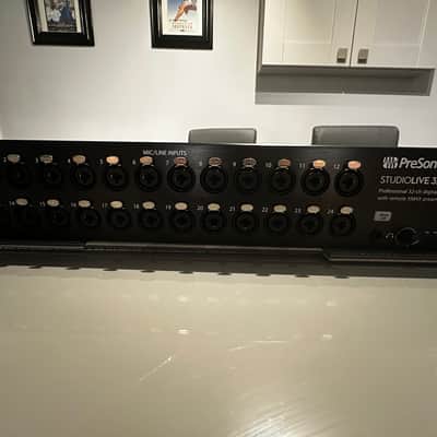 PreSonus StudioLive 32R 32-Channel Rackmount Digital Mixer - Black - Mint Condition image 3