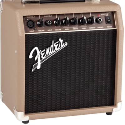 Fender Acoustasonic 15 15w 1x6 Acoustic Guitar Combo Amp image 4