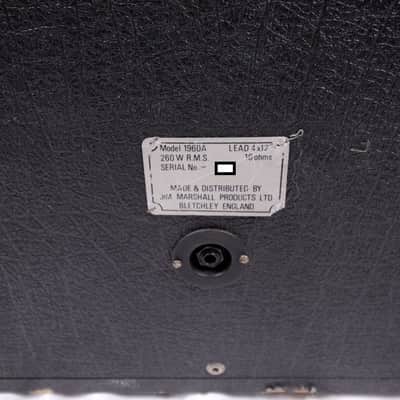 Marshall JMP JCM 800 Lead Series 1960B 4×12″ Celestion G12-65 T3054 Model Vintage ´82 image 20