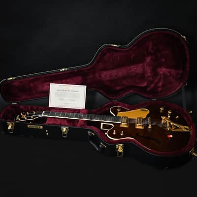 Gretsch G6122T-62 Vintage Select Edition '62 Chet Atkins Country Gentleman Hollow Body w/ Bigsby- Walnut Stain 2023 (JT23010220) image 7