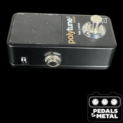 TC Electronic Polytune 3 Noir Mini Polyphonic Tuning Pedal 2019 - Present - Black X7987 image 3