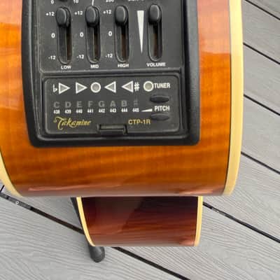 Takamine TF250SMC-SB 2005 - Sun Burst image 11