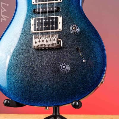 PRS CE 24 Special Blue Burst Holoflake Sprayer's Choice w/ Black Satin Neck image 5