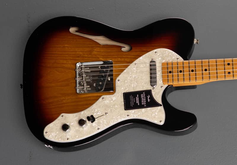 Fender Vintera II 60's Telecaster Thinline - 3 Color Sunburst image 1