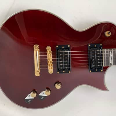 ESP LTD EC-1000T CTM See Thru Black Cherry FM Electric Guitar B-Stock image 6