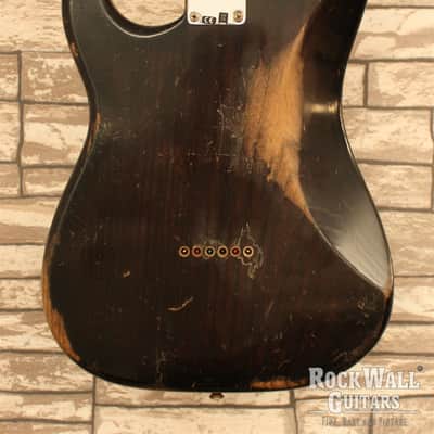 Fender  Stratocaster 1955 WW10 Wildwood Heavy Relic Ebony Custom Shop  2020 image 14