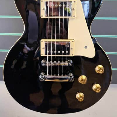 Vintage V99 Black Electric Guitar image 3